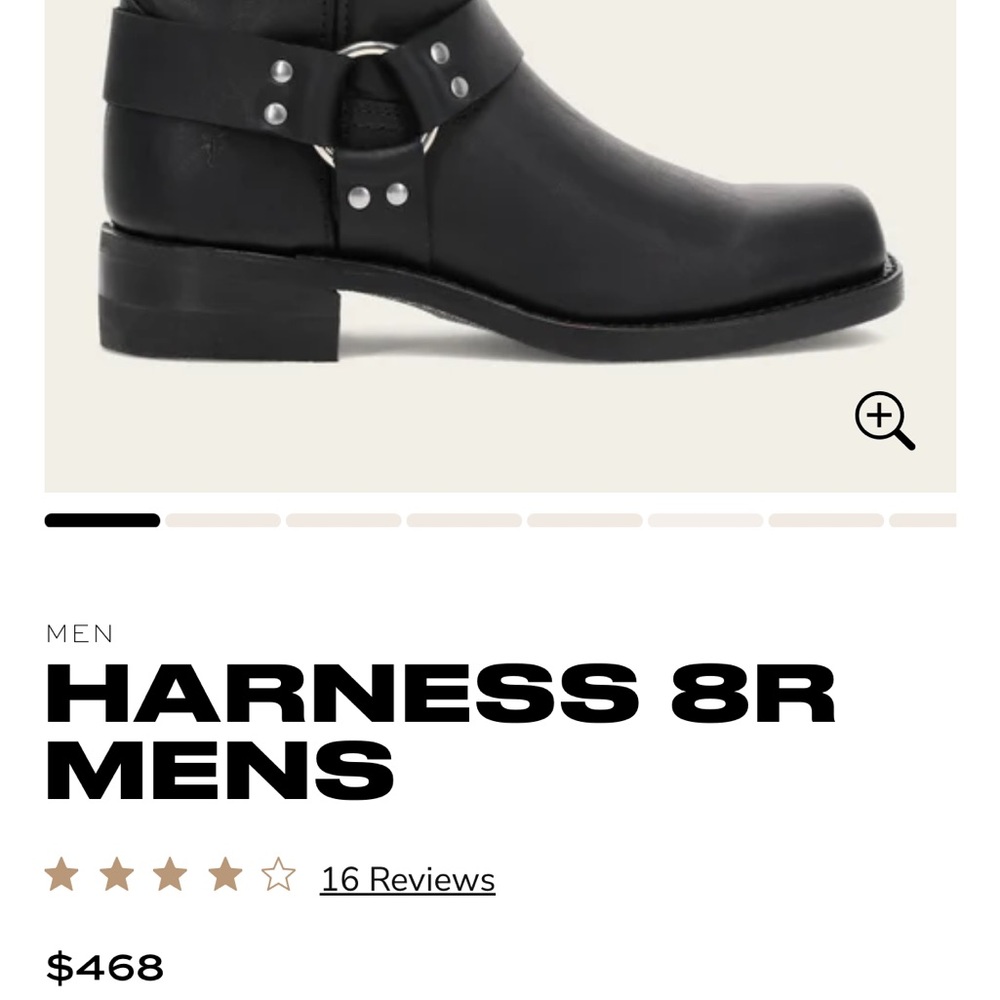 BRAND NEW IN BOX Harness 8R Frye Boots - Picture 8 of 8